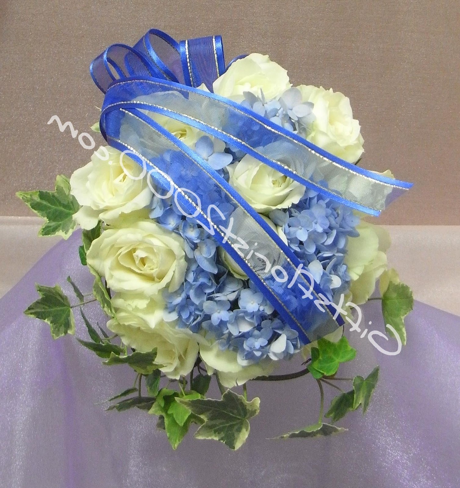 Bridal Bouquet-Blue and