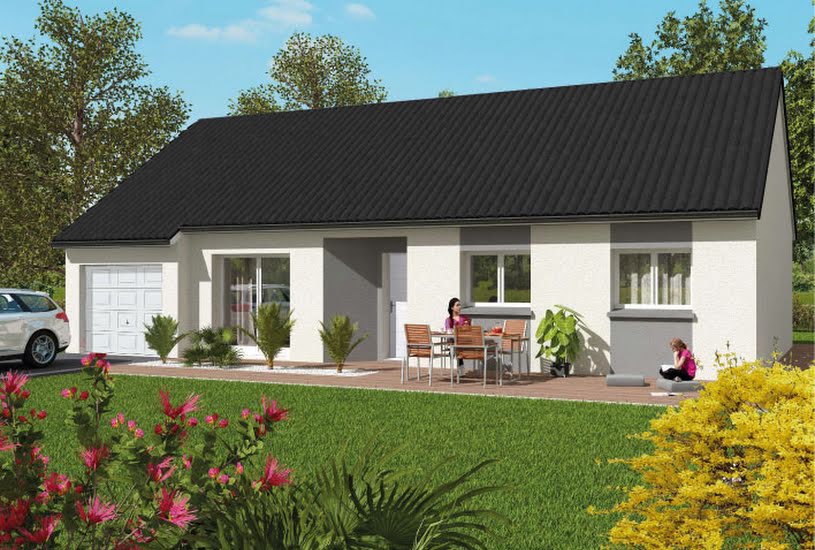  Vente Terrain + Maison - Terrain : 1 700m² - Maison : 90m² à Le Breuil-en-Bessin (14330) 