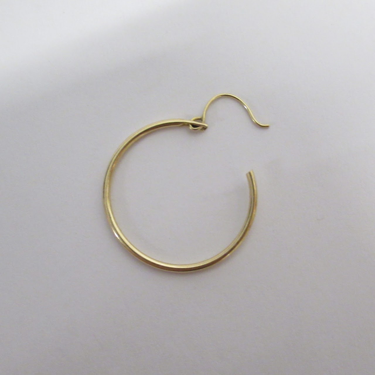 14K Gold Hoop Earrings