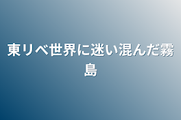 東リべ世界に迷い混んだ霧島