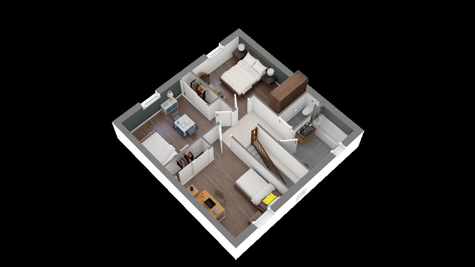 Vente maison neuve 5 pièces 110 m² à Courçay (37310), 224 308 €