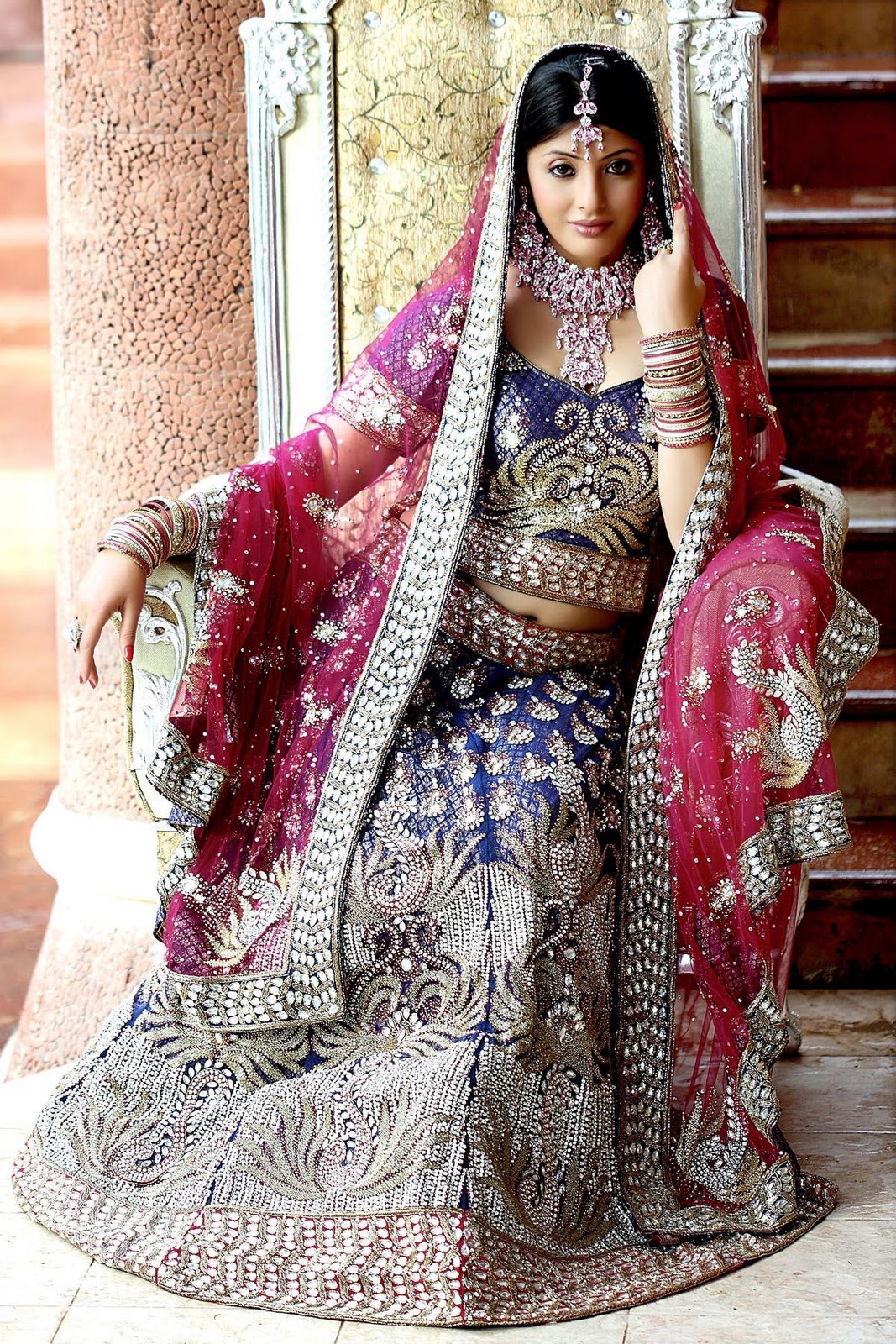 Ultra-luxurious Work Ghagra