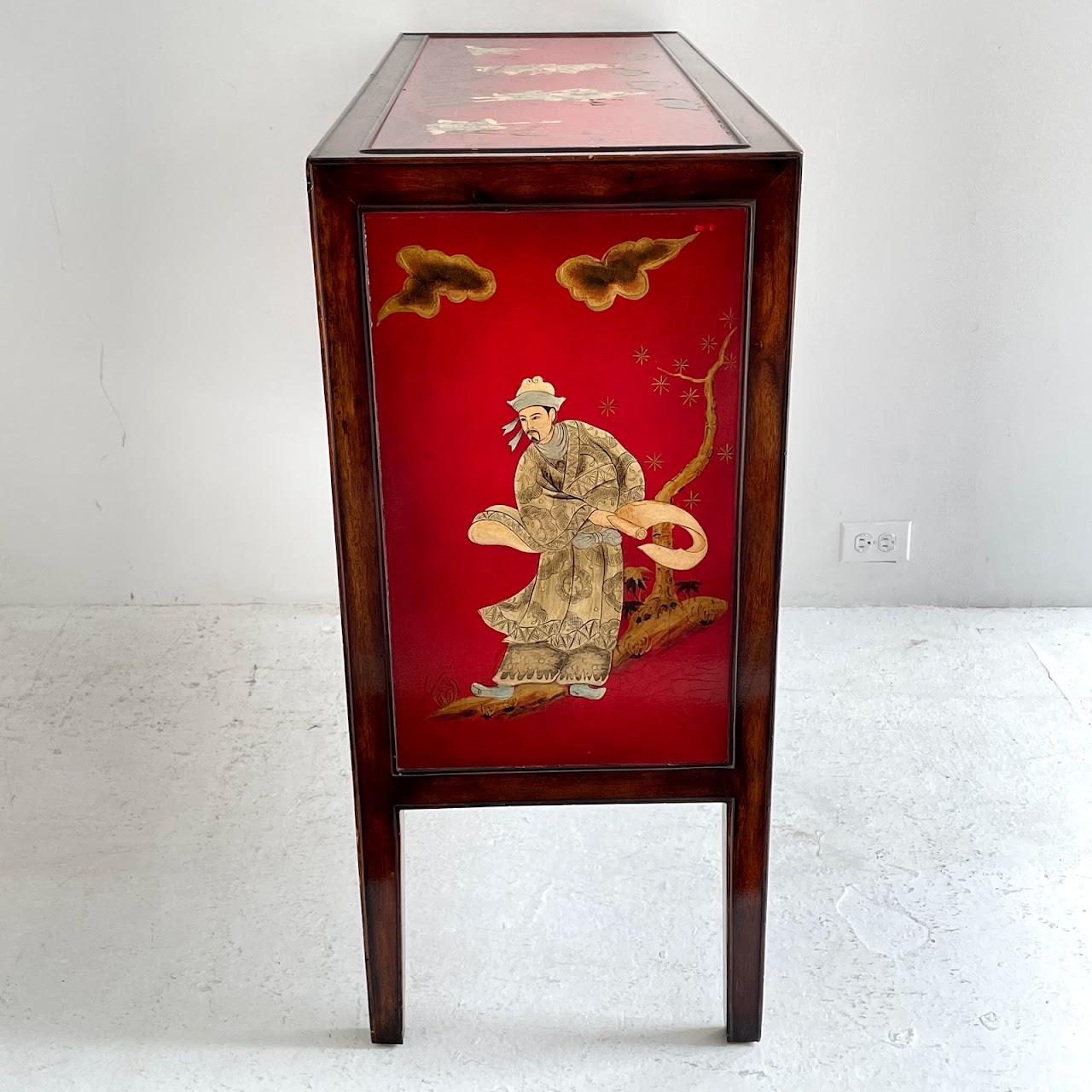 Theodore Alexander Chinoiserie Apothecary Cabinet