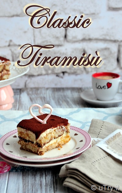 Classic Tiramisù – For Valentine’s Day  http://uTry.it