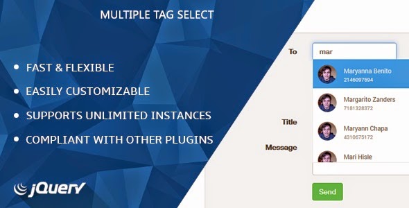 Ücretsiz jQuery Çoklu Etiket Seçimi Uygulaması