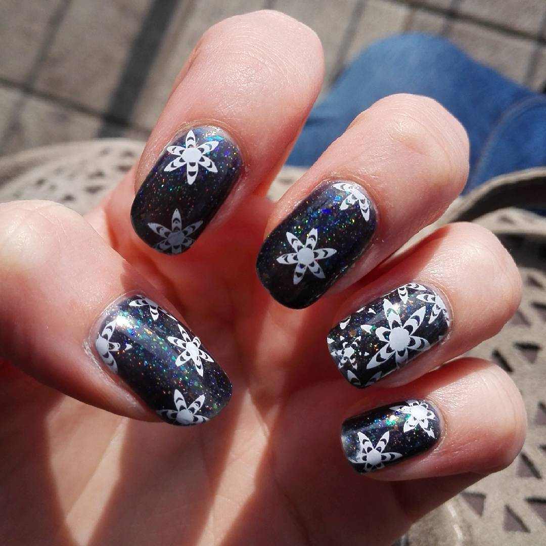 black colored summer nails 2016 - style you 7