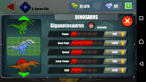 Screenshot Jurassic Dinosaur City Rampage