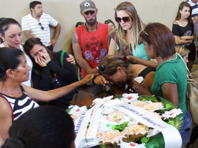 The fire was so intense that fire crews had to knock down a wall to enter the premises and help those trapped inside escape.Major Gerson da Rosa Ferreira, overseeing rescue efforts at the scene for the military police, told reporters in Santa Maria that bodies had already been identified and removed from the nightclub and taken to a local gym.