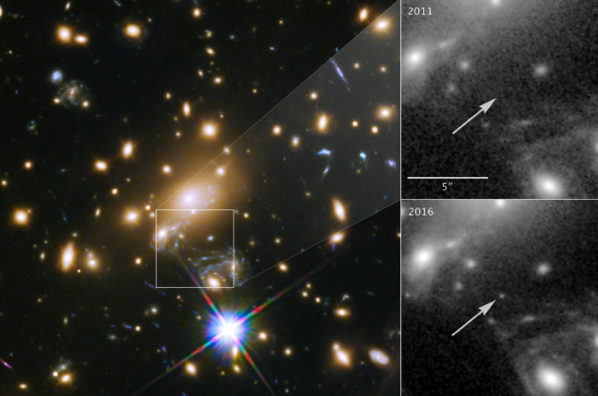 Hubble scopre la stella più lontana mai osservata