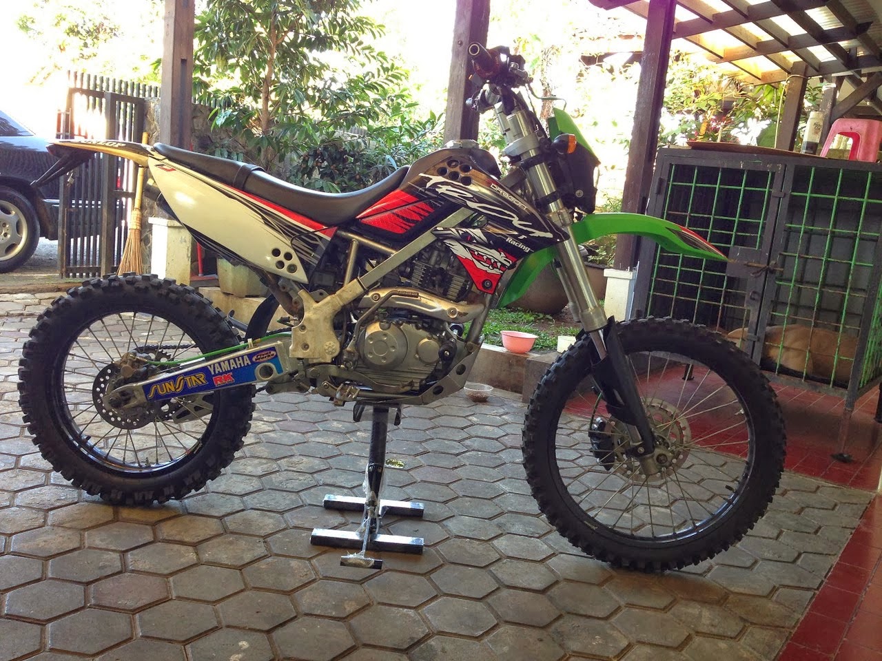 Kawasaki Klx D Tracker Modifikasi