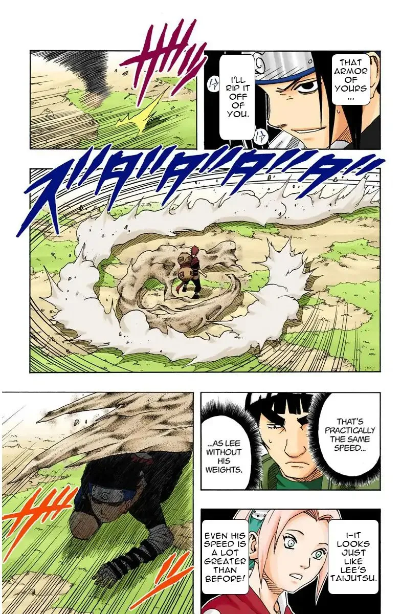 Chapter 112 Sasuke's Taijutsu!! Page 4