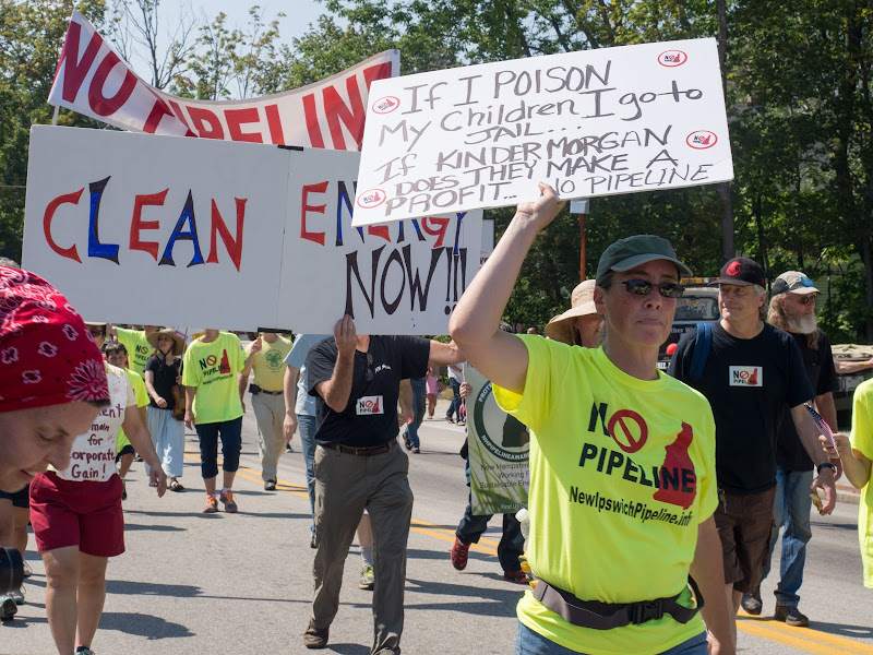 Pipeline protests