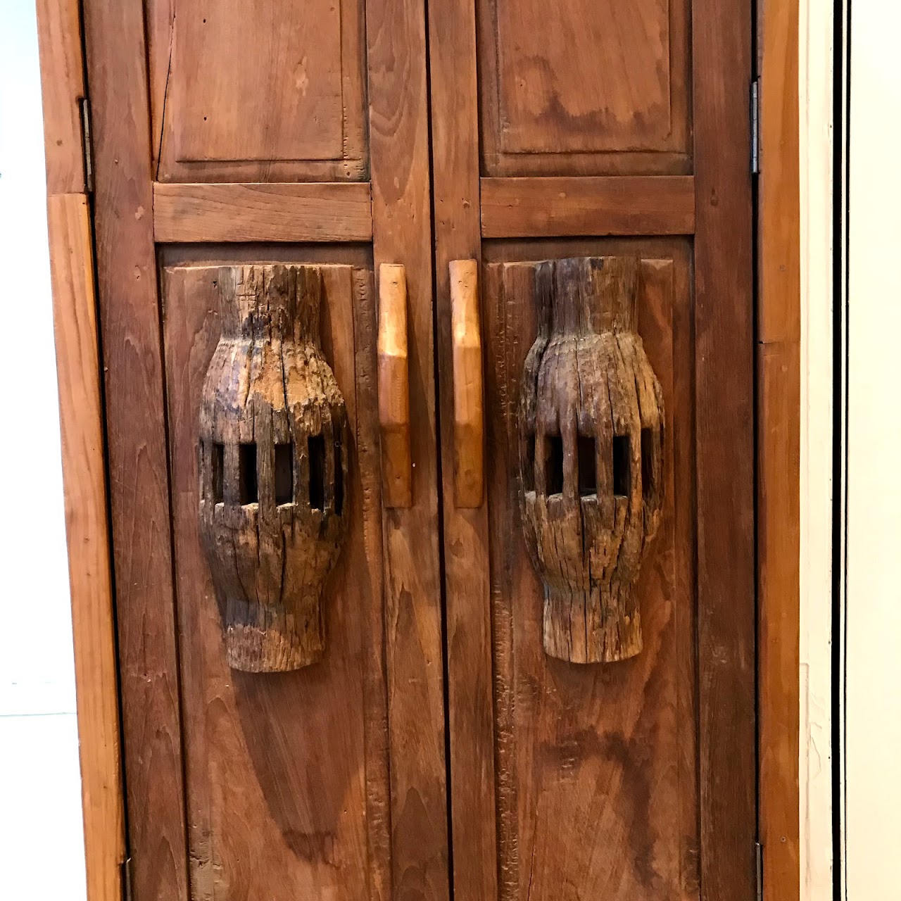 Rustic Pine Cabinet