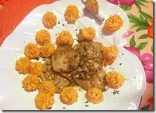 Scaloppine di vitello con nocciole