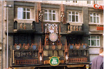 Restaurant front in Cologne (Köln), Germany.