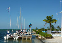 J/22s sailing Cayman Islands Sailing Club