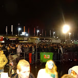 the lineup for regular ticket line in Amsterdam, Netherlands 