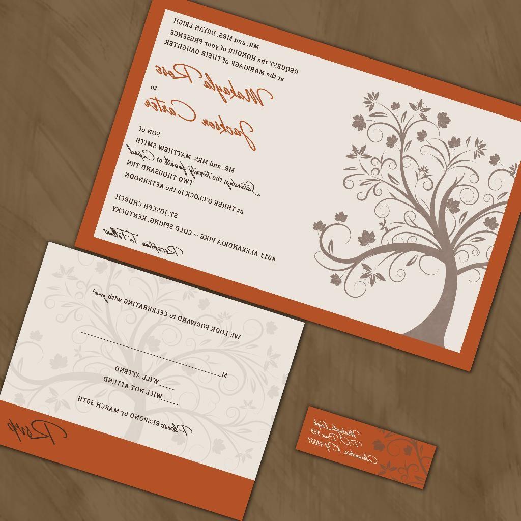 Modern Fall Maple Tree Wedding