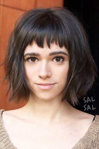 SHORT BANGS AND SOME REASONS TO TRY BABY BANGS THIS YEAR - Fashionre