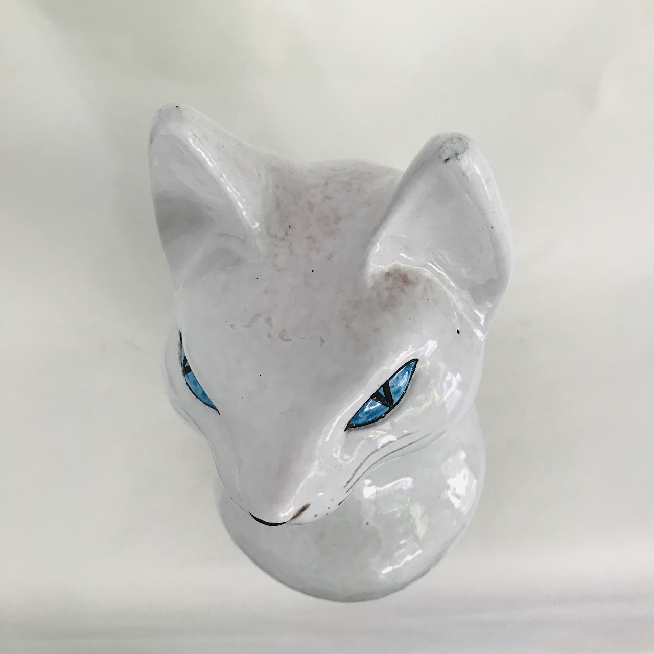 Large Ceramic Italian Cat Statue