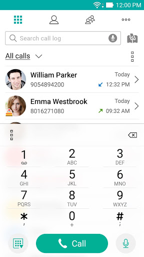 Screenshot ZenUI Dialer & Contacts