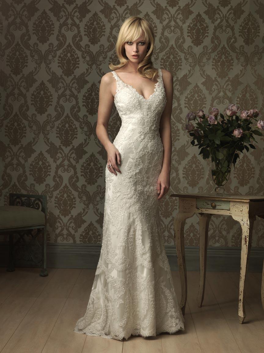 Sheath Wedding Dress