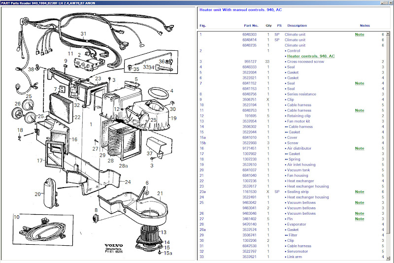 Can a cabin air filter fit in a 240? - Volvo Forums - Volvo