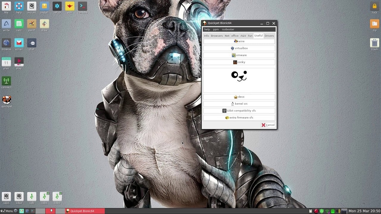 Puppy Linux |  Beste lichtgewicht Linux-distributies van 2020