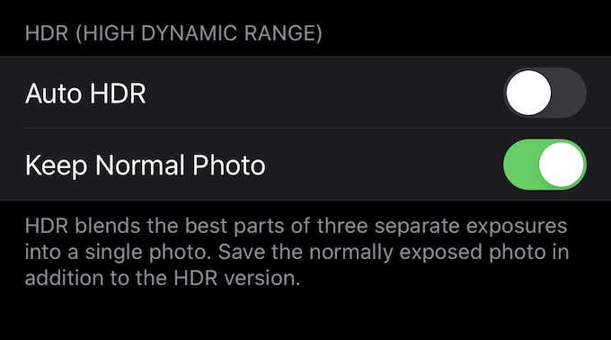 ตัวเลื่อน HDR