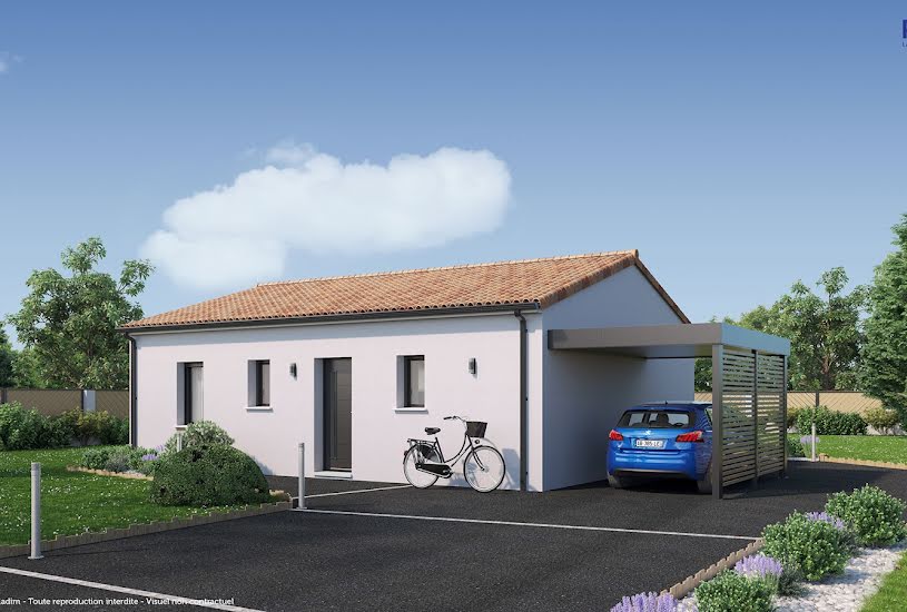  Vente Terrain + Maison - Terrain : 600m² - Maison : 66m² à Pontenx-les-Forges (40200) 