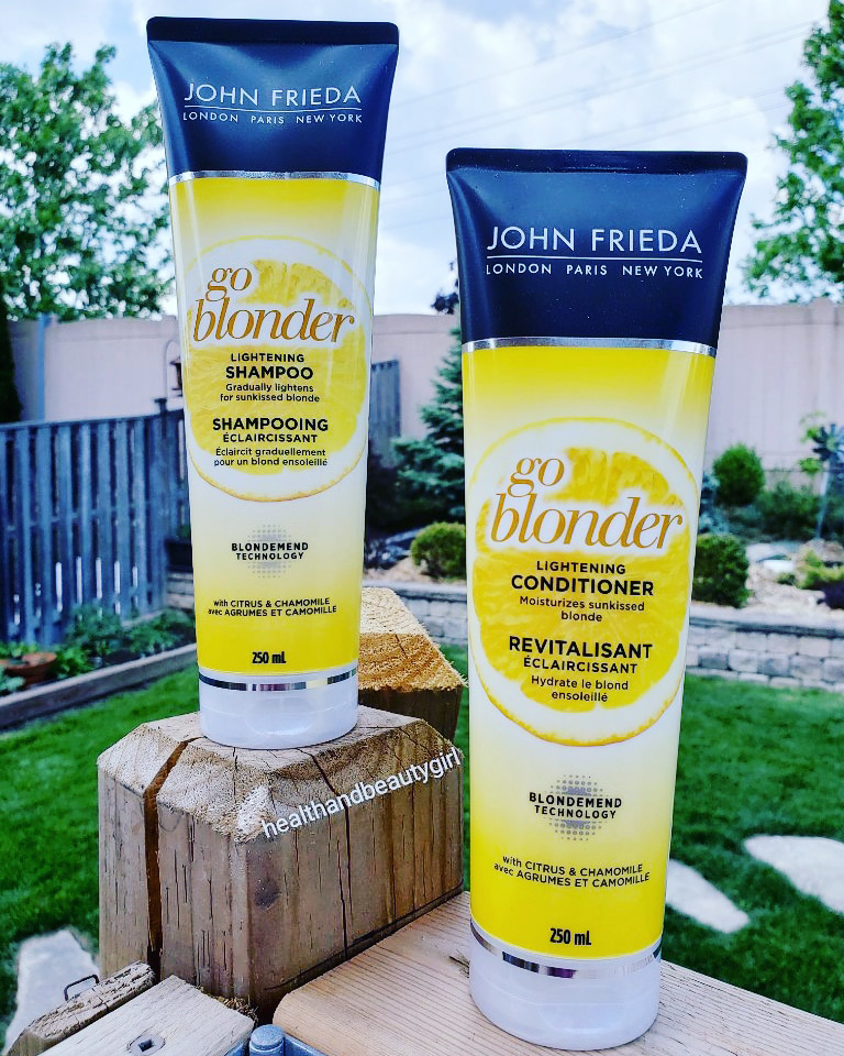 Health and Beauty Girl : John Frieda Go Blonder Shampoo Conditioner Review