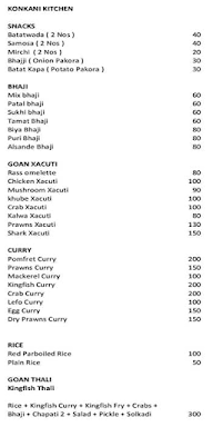 Konkani Kitchen menu 3