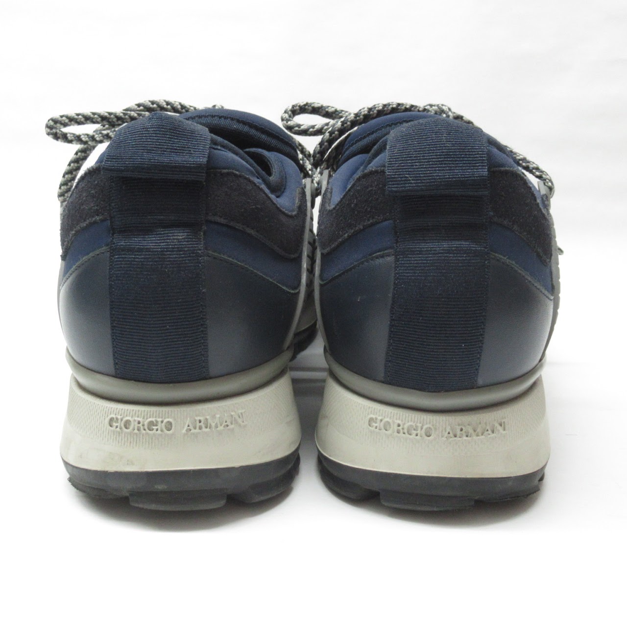 Giorgio Armani Navy Sneakers