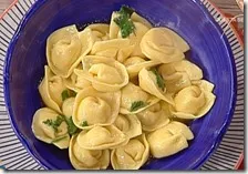 Cappellacci con rape, patate e ricotta