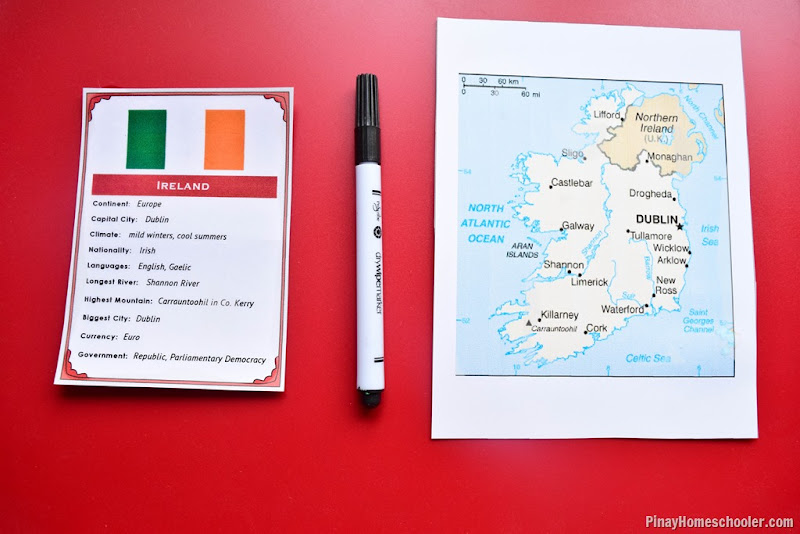 Northern Europe Study: Flags and Plotting of Important Geographical Sites