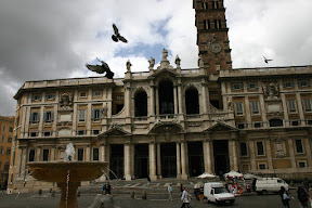 Entrance of Santa Maria Maggiore