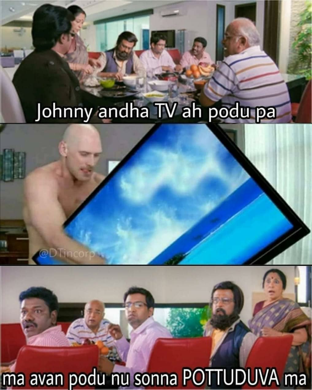 Johnny andha TV ah Podu pa | 18+ Memes