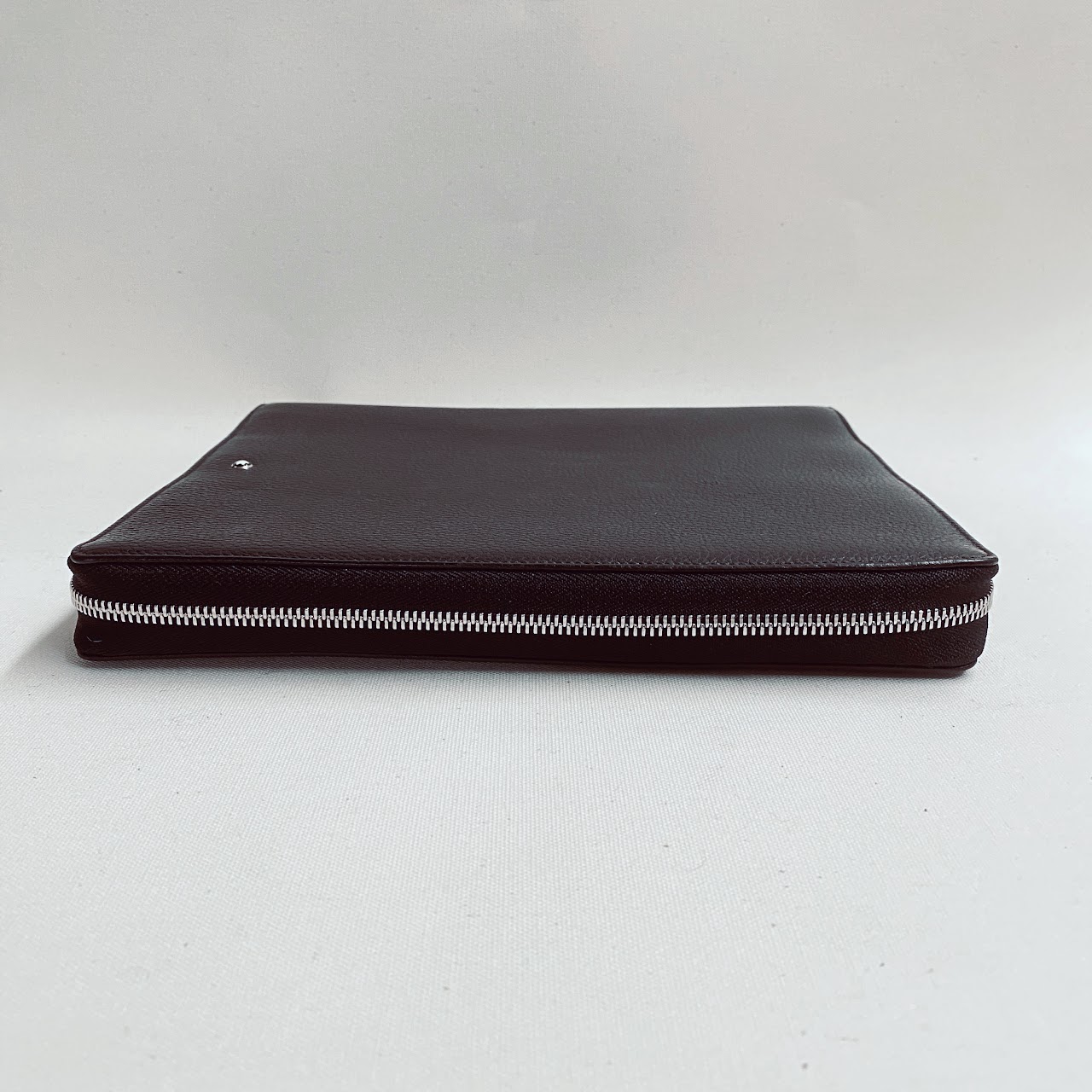 Montblanc Black Leather Notepad and Tablet Case