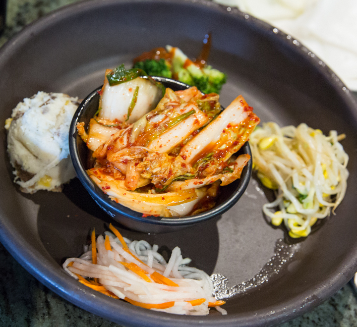 photo of a bowl of kimchi