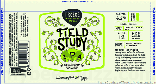 Troegs - Field Study IPA Coming To Cans