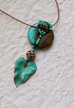 Turquoise Statement Necklace by Cheri C. Meyer