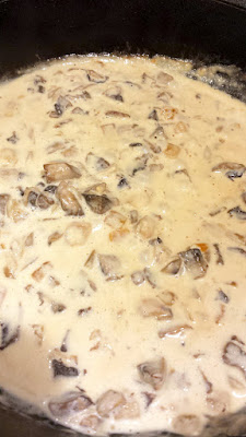 Easy Mushroom and White Wine Cream Sauce Recipe - add the wine and let the mushroom absorb it, then add the cream and let thicken