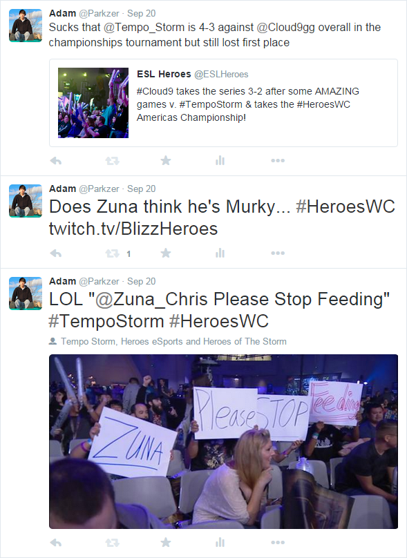 Twitter - @Parkzer - Tweets from Heroes of the Storm Americas Championship