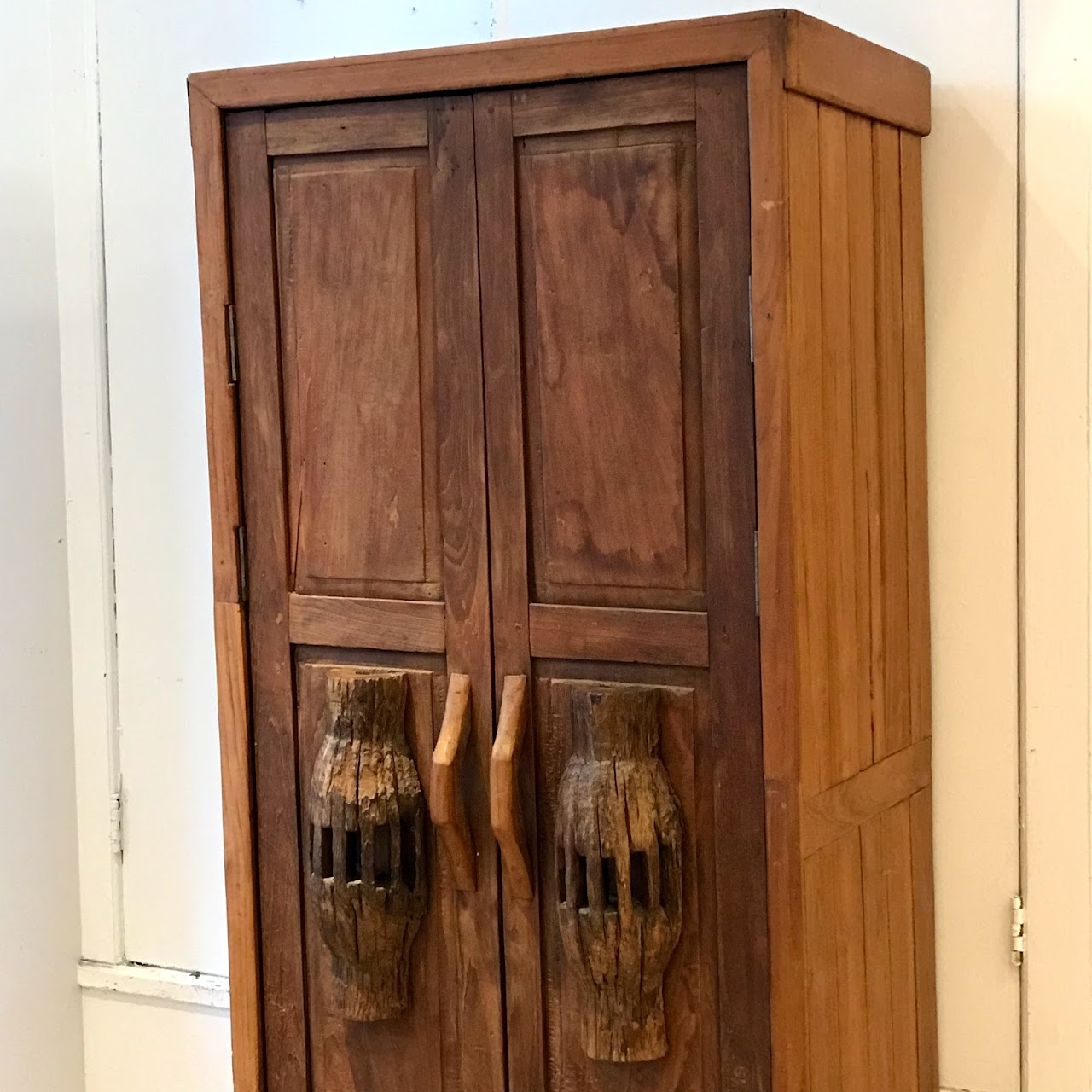 Rustic Pine Cabinet