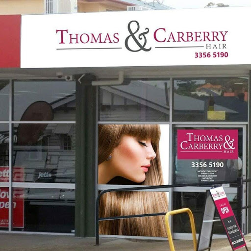 Thomas and Carberry Hair logo