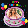 Photo Name on Birthday Cake icon