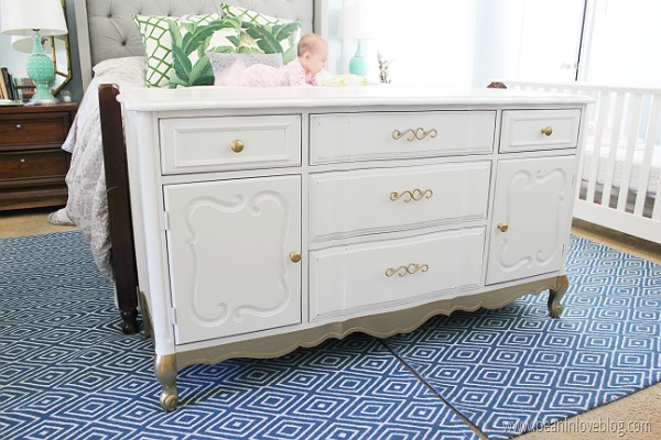 Gold Dipped Dresser Bean In Love