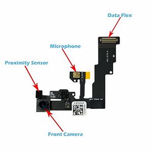 Omnirepairs-For iPhone 6 4.7'' A1549, A1586, A1589 Front Camera Proximity Light Sensor Cable Ribbon Assembly Replacement + Tools (iPhone 6)