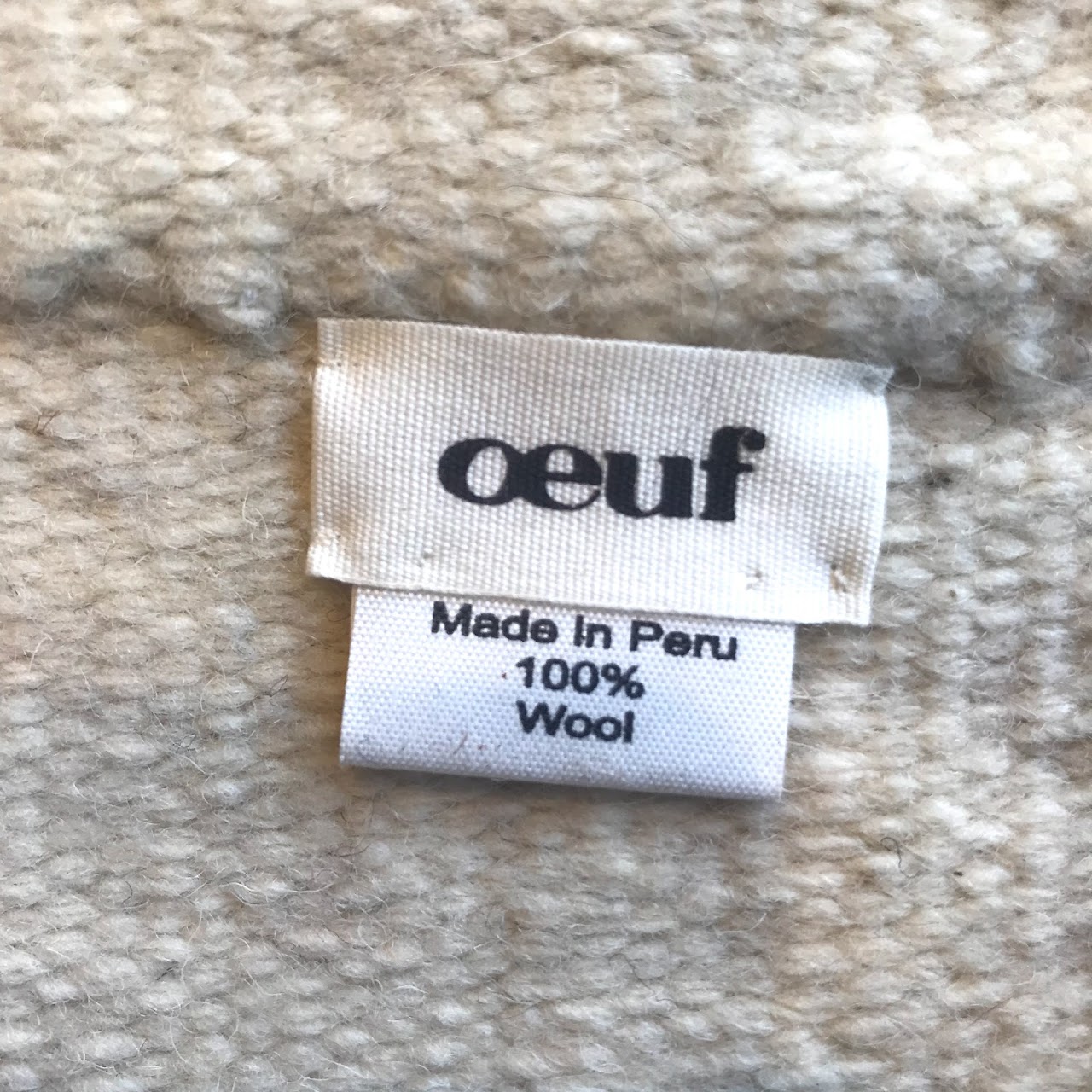 Oeuf Wool Area Rug