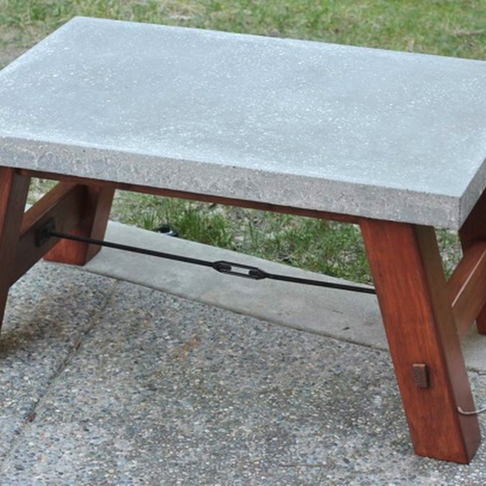 Industrial Concrete Coffee Table